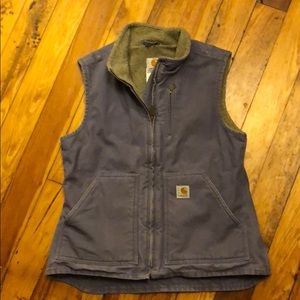 Purple carhartt vest